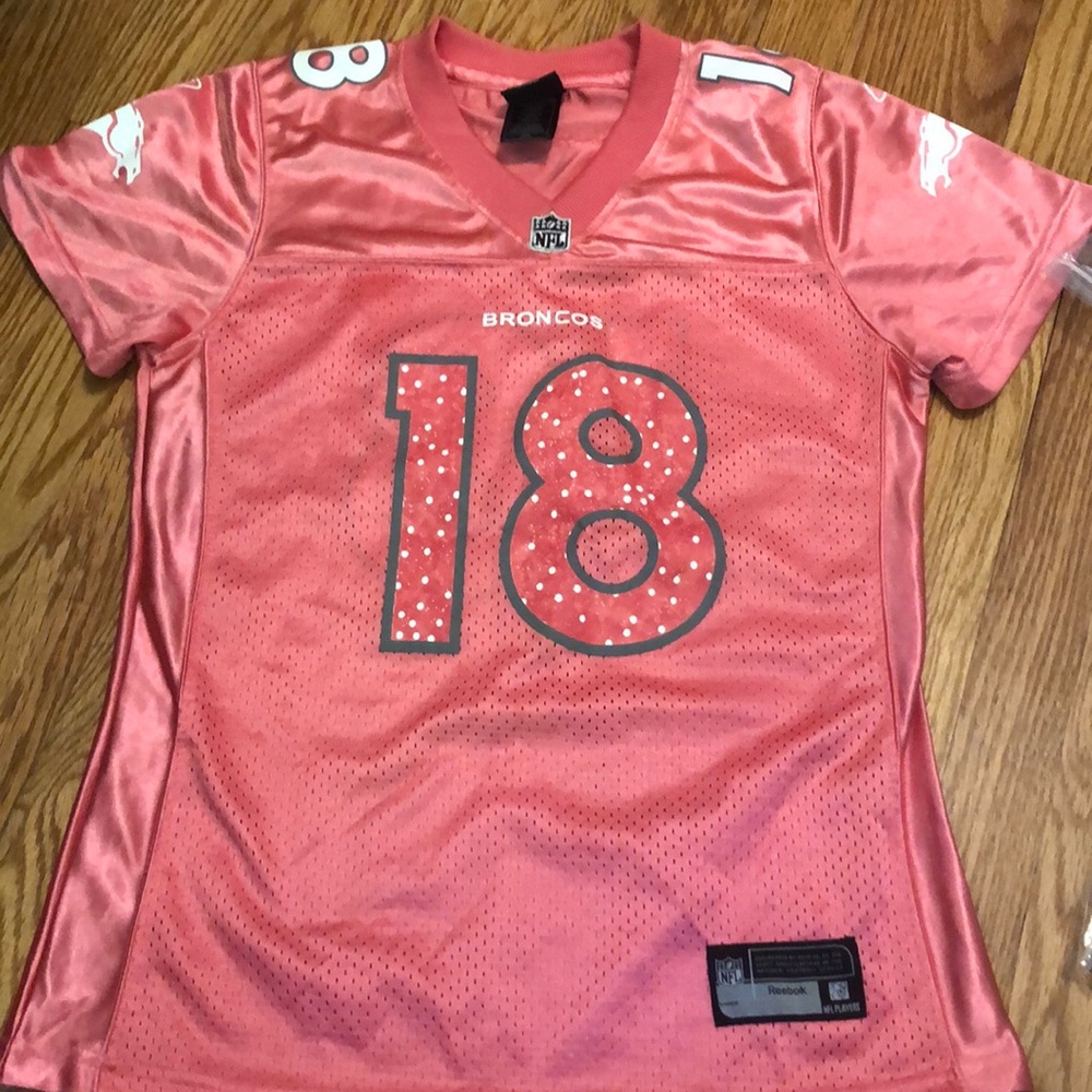 Broncos Manning Pink Jersey Large